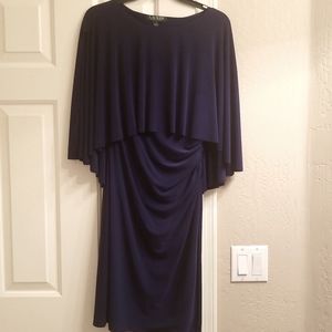 Brand New Ralph Lauren Sapphire Blue ladies dress size 4